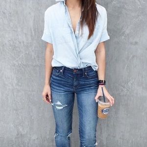 Madewell courier chambray shirt